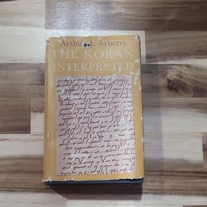 Yellow 'The Koran Interpreted' Book